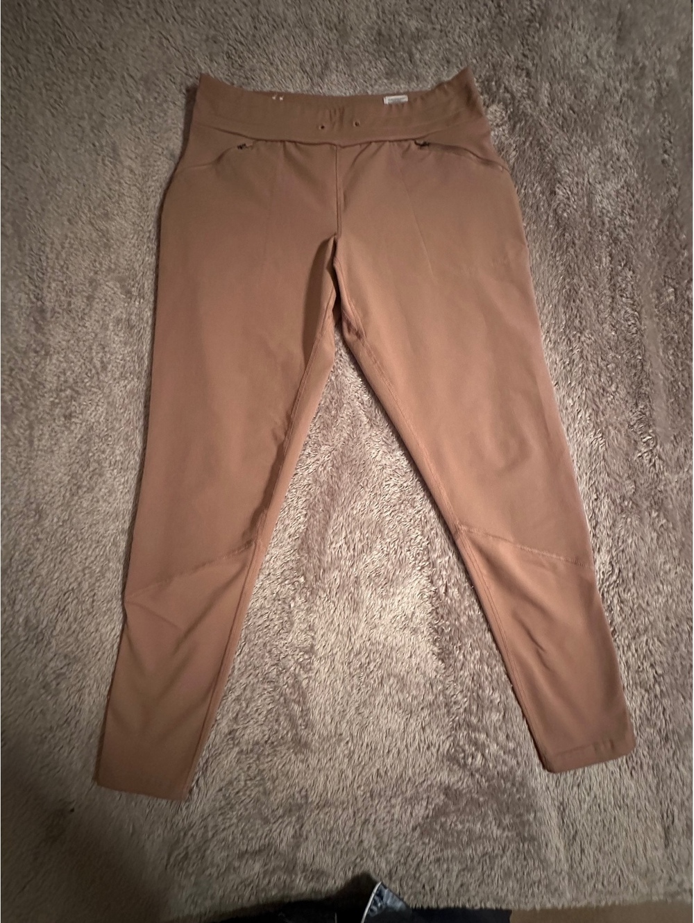 Columbia Women’s Active Legging Size Medium M M Mauve Brown No Drawstring